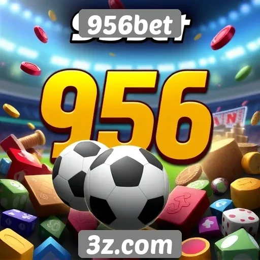 Variedade de jogos disponíveis na plataforma 956bet